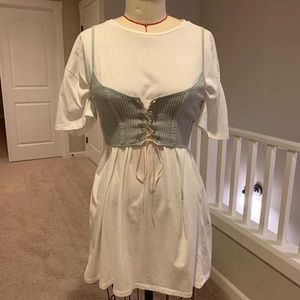 Top Shop tee with cami